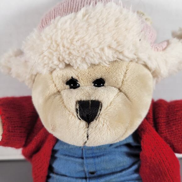 Starbucks 2016 Holiday Teddy Bear Plush Red Jacket 10" Exclusive Stuffed Animal - Picture 4 of 8